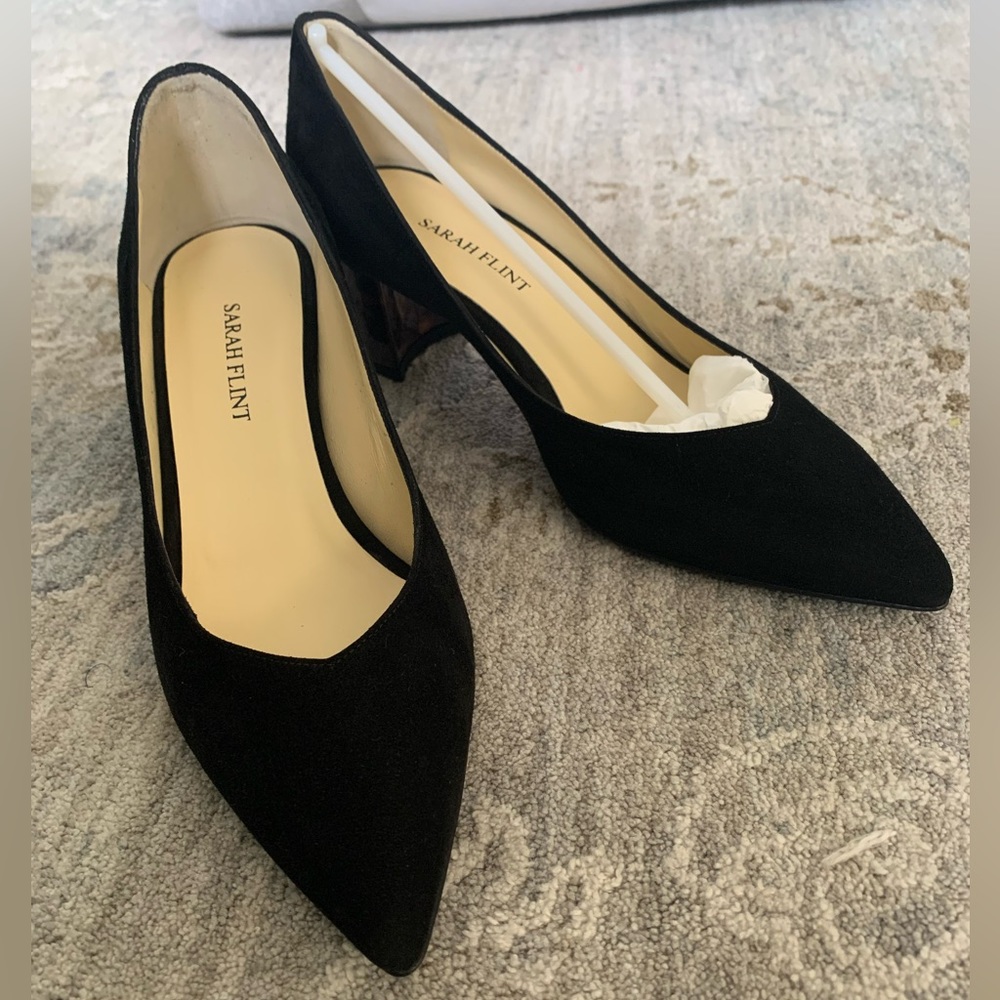 Sarah Flint Suede Heels